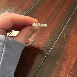 Moissanite Eternity Diamond Band